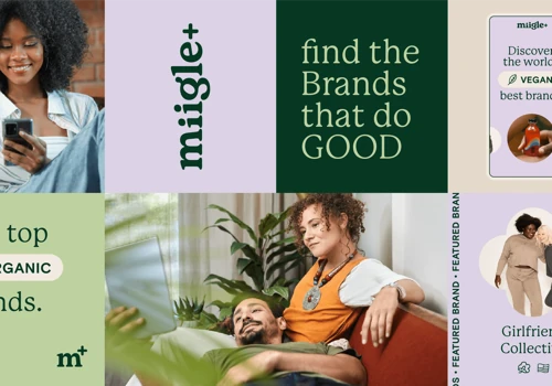 Miigle+ Sustainable Brands AI Platform Branding