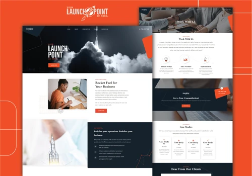 Brand Strategy & Website for Ops/Tech Consultancy