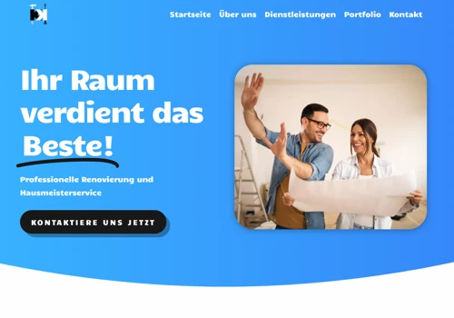 Web design for KK Umbau