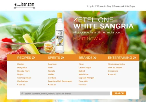 The Bar web - Responsive Site