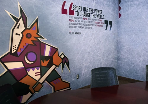 Arizona Coyote's Kachina Conference Room Environmental Design