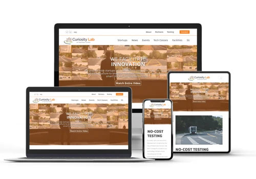 Curiosity Lab - Website Redesign