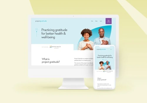 Project Gratitude Website Design & Development