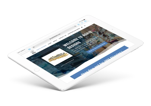 Agate Designs E-Commerce Site