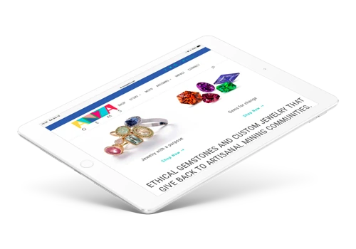 Anza Gems E-Commerce Site
