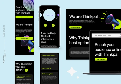 Branding for a digital marketing agency