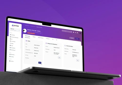 AVIXO - E-Clinic Management System