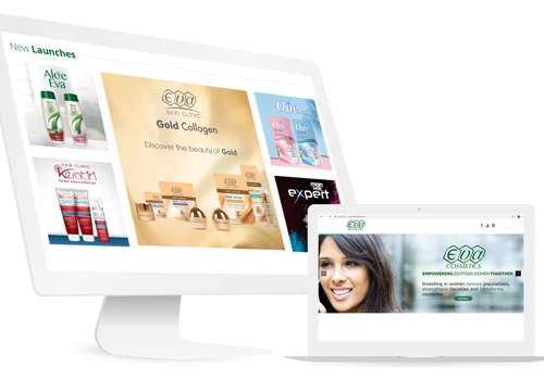 Eva Cosmetics Website