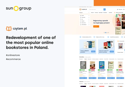 Czytam.pl - famous online bookstore in Poland