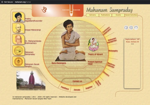 Website Design & Development - Mahanam