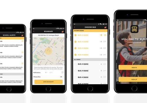 "Don't miss the Bus!" App