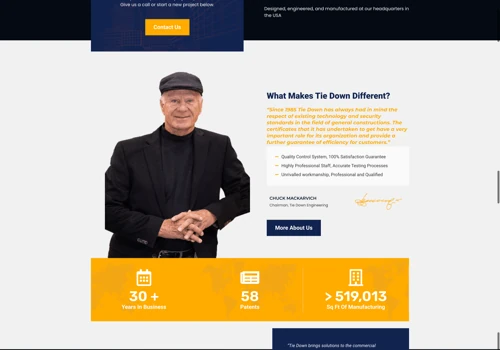 Tie Down Website
