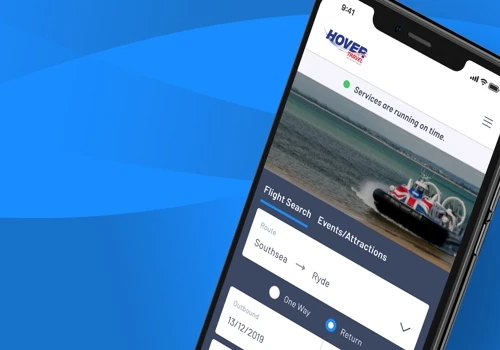Hovertravel - Bespoke Booking System & Website
