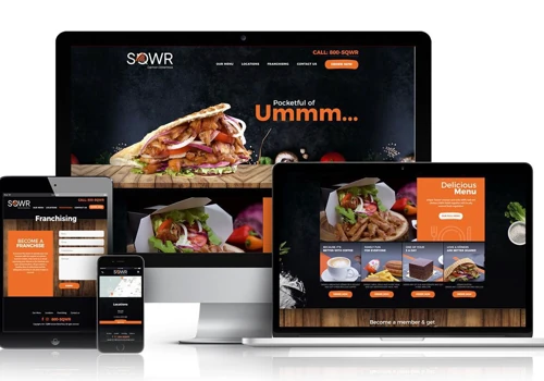 SQWR Food App - Web Design Development & Mobile Application Development By Element8 Dubai, UAE