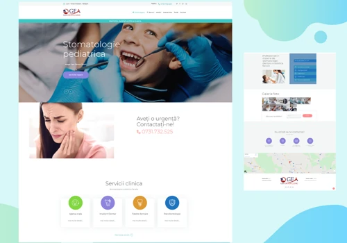 Presentation Website for a Dental Clinic