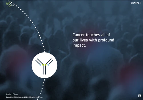 New Website for BioCopy AG
