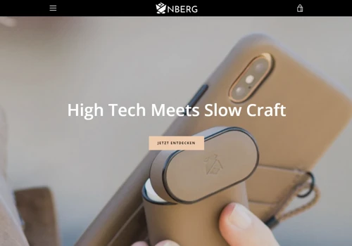 Shopify Shop für NBERG