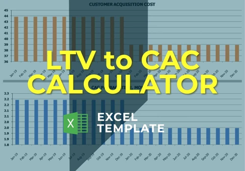 Startup CAC/LTV calculator Budget Template Buy Now