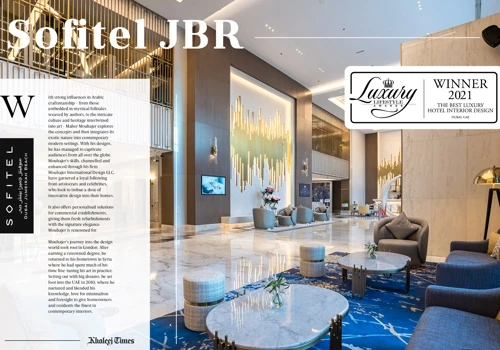 Sofitel Hotel By Mouhajer - Award winner project
