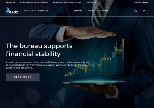 Website Development for Azerbaijan Credit Bureau