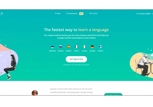 Unique Language Learning Platform SPEAKLY