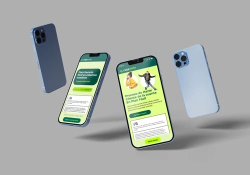 Cajasiete - Landing Pages
