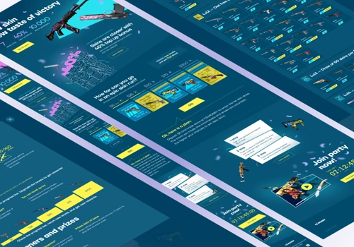 Landing page for CS.Money