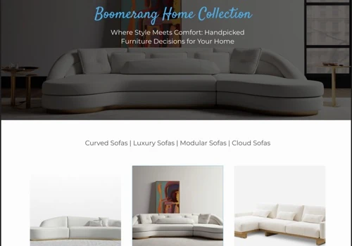 E-Shop Furniture Site Development on the Shopify