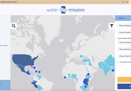 WaterMission The MAP