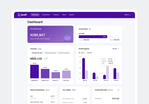 Lunafi Web App Development
