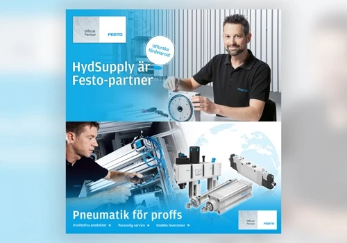 Hydsupply.se - Website and advertising concept