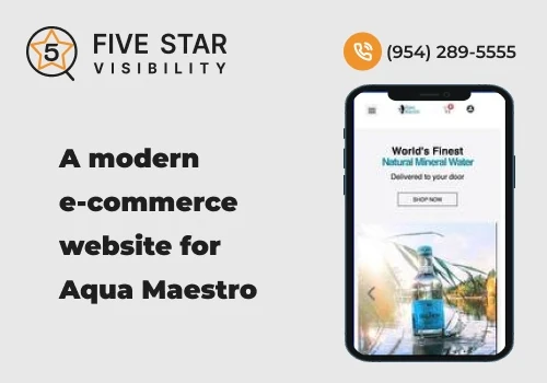 A Fresh E-Commerce Experience for Aqua Maestro