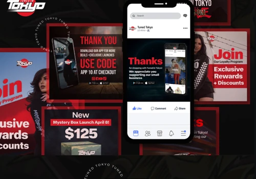 Social Media Ads (Tuned in Tokyo)