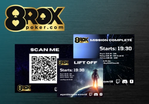 8Rox Poker Social Media