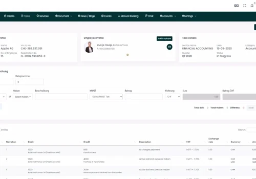 AI-driven SaaS solution for Accounting Industry