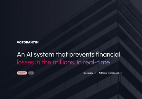 Votorantim | Preventing millions using AI