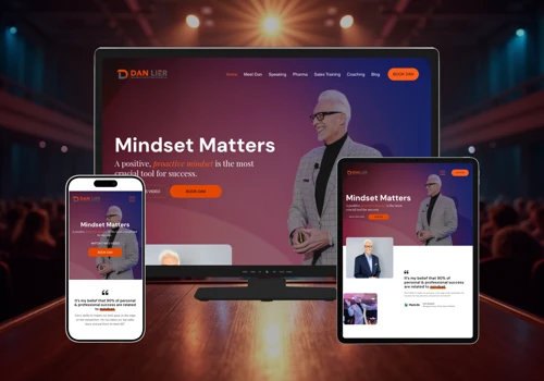 Dan Lier Website Design