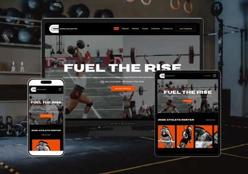 Capra Collective Website Design