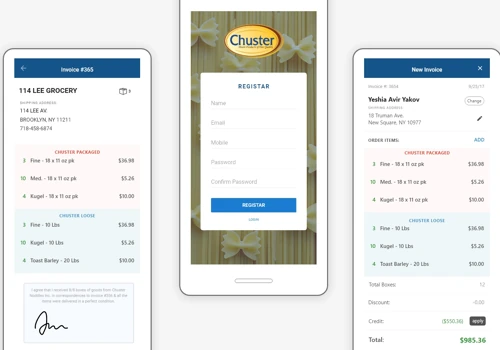 Food Manufacturing App