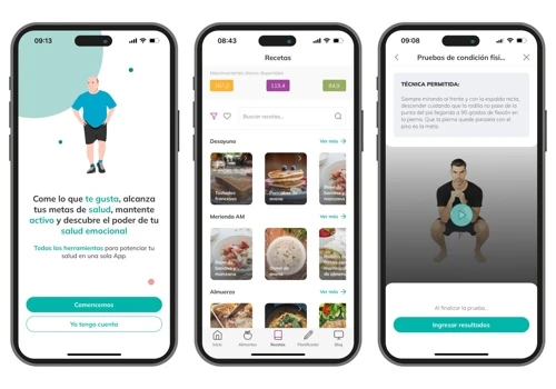 App para el control de nutrición y salud integral