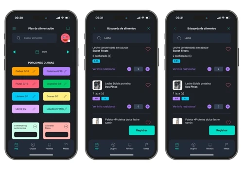 App de gestión de nutricionistas y sus pacientes