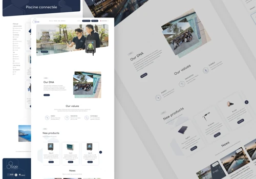 CCEI - Corporate website & platforme BtoB | STRAPI