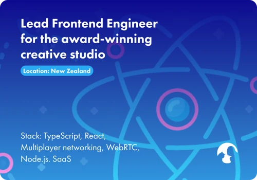 Lead Frontend Engineer for the creative studio