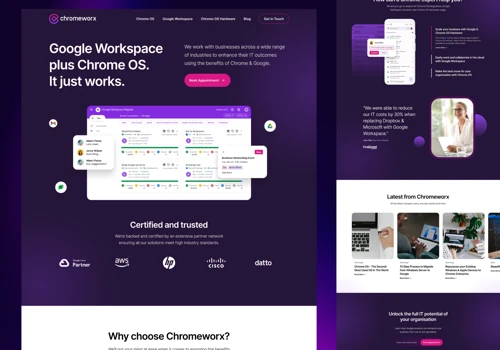 Chromeworx Website