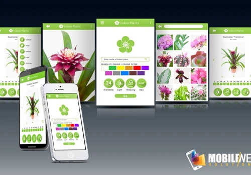 Indoor Plants Search App - iOS and Android