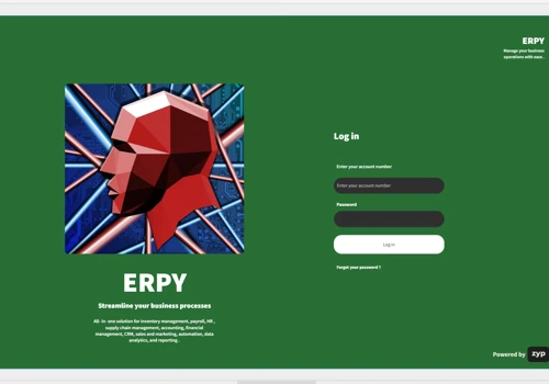 ERPY - Custom ERP System