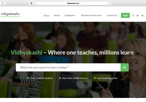 Online Educational Website Design and Development