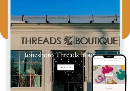 Threads Online Boutique - Ecom Website Development