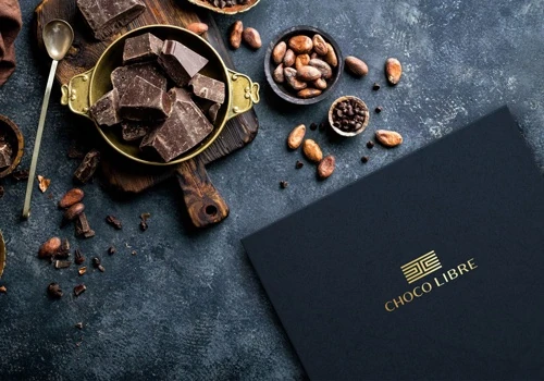 Branding for luxury chocolate subscription company