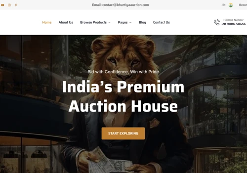 Bhartiya Auction: India's Online Auction Platform